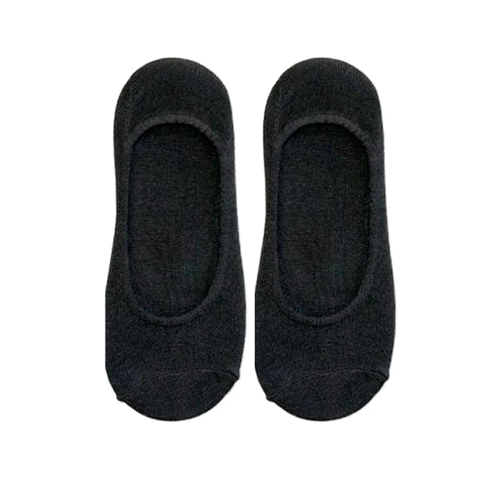 3 Mens Loafer Foot Cover Ankle Socks Invisible Boat Liner Low Cut Black 10-13