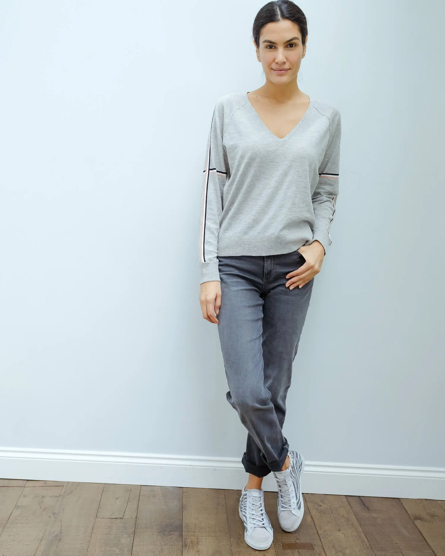 360 Maisie knit in grey