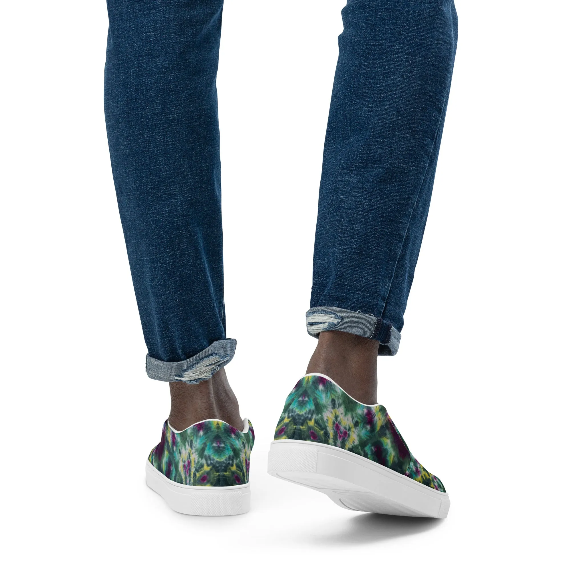 'Alien Ambassador' Men’s slip-on canvas shoes