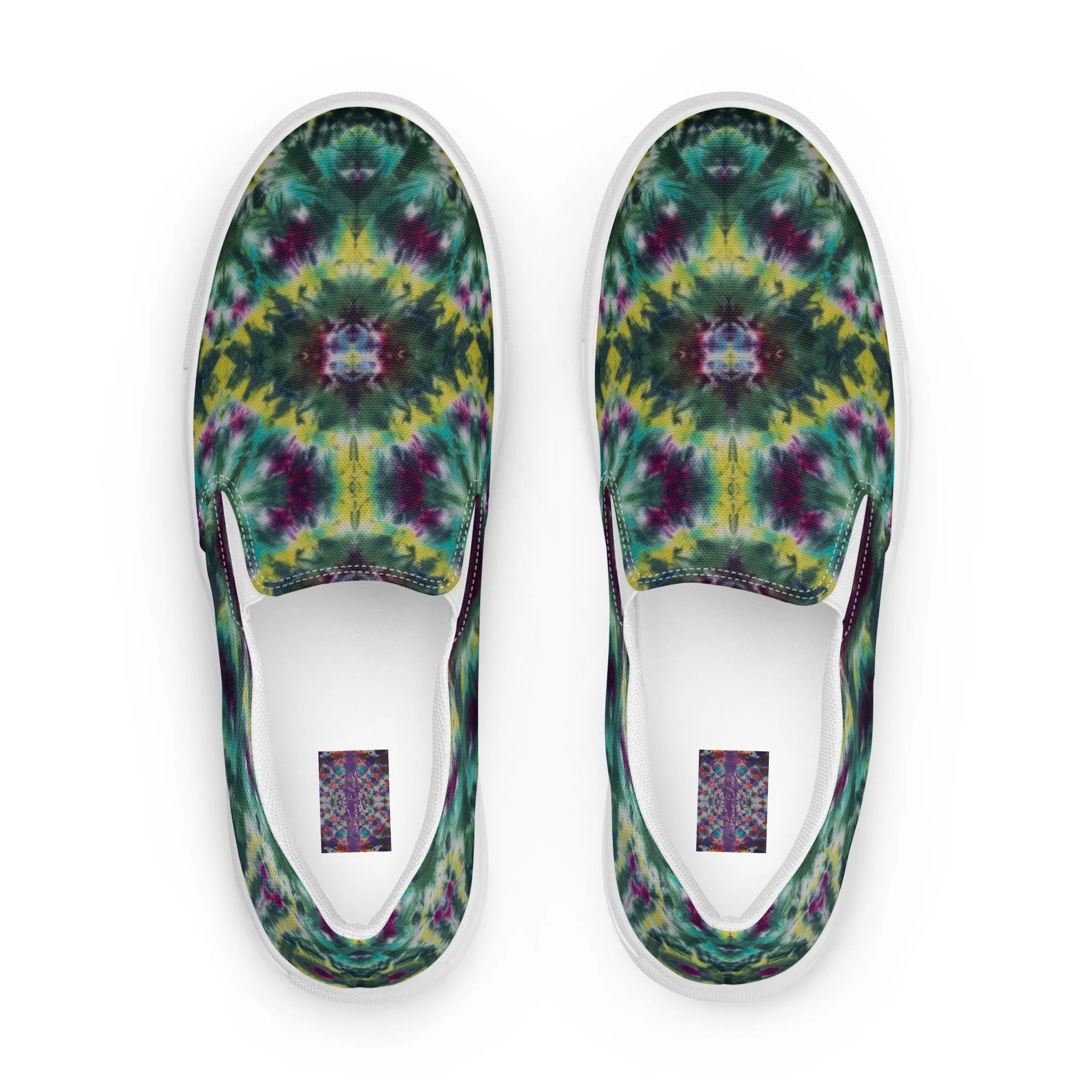 'Alien Ambassador' Men’s slip-on canvas shoes