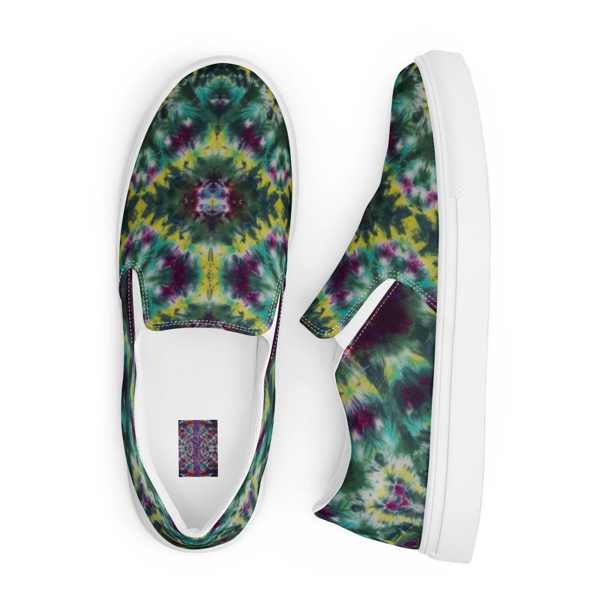 'Alien Ambassador' Men’s slip-on canvas shoes