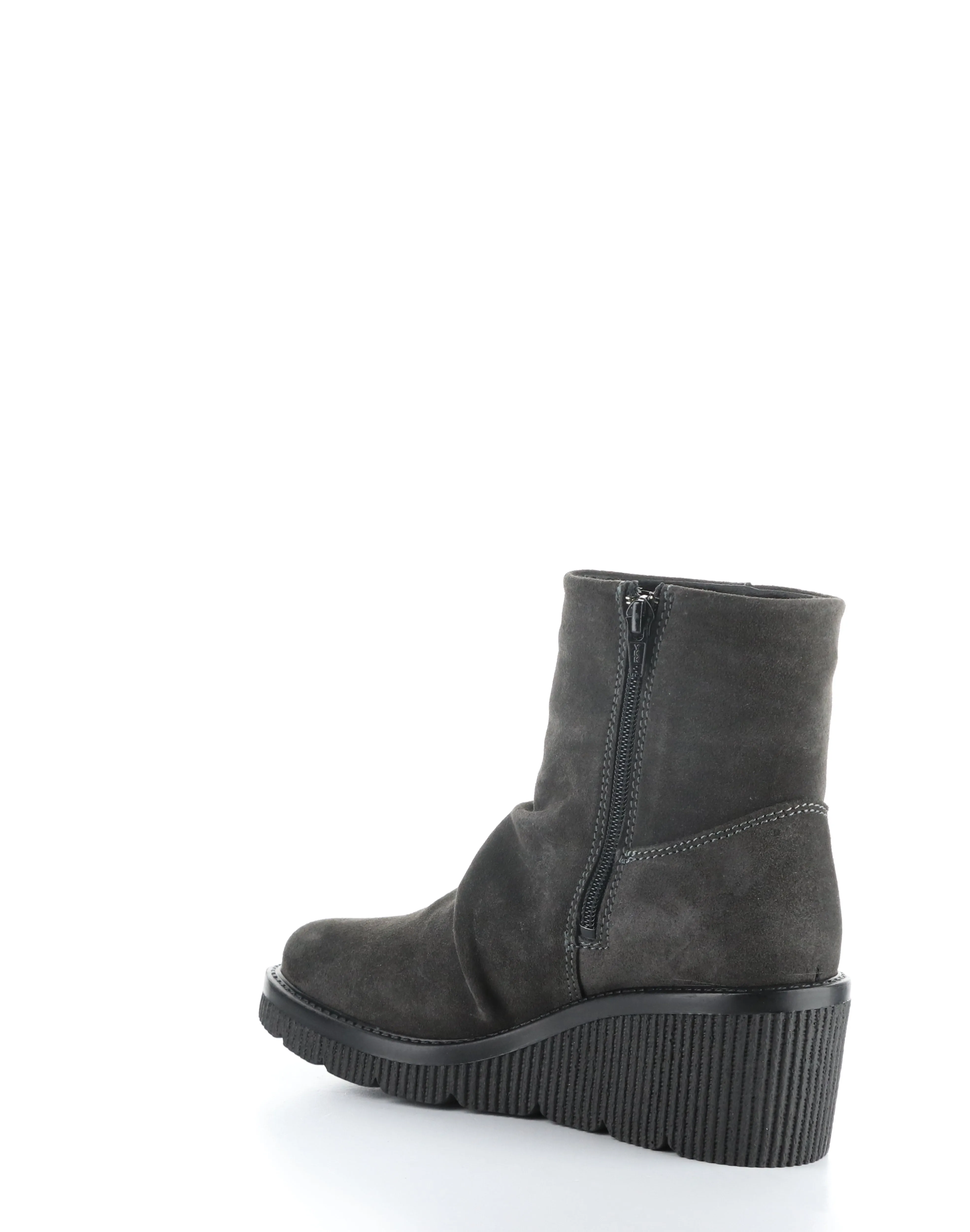 ALINA GREY Round Toe Boots
