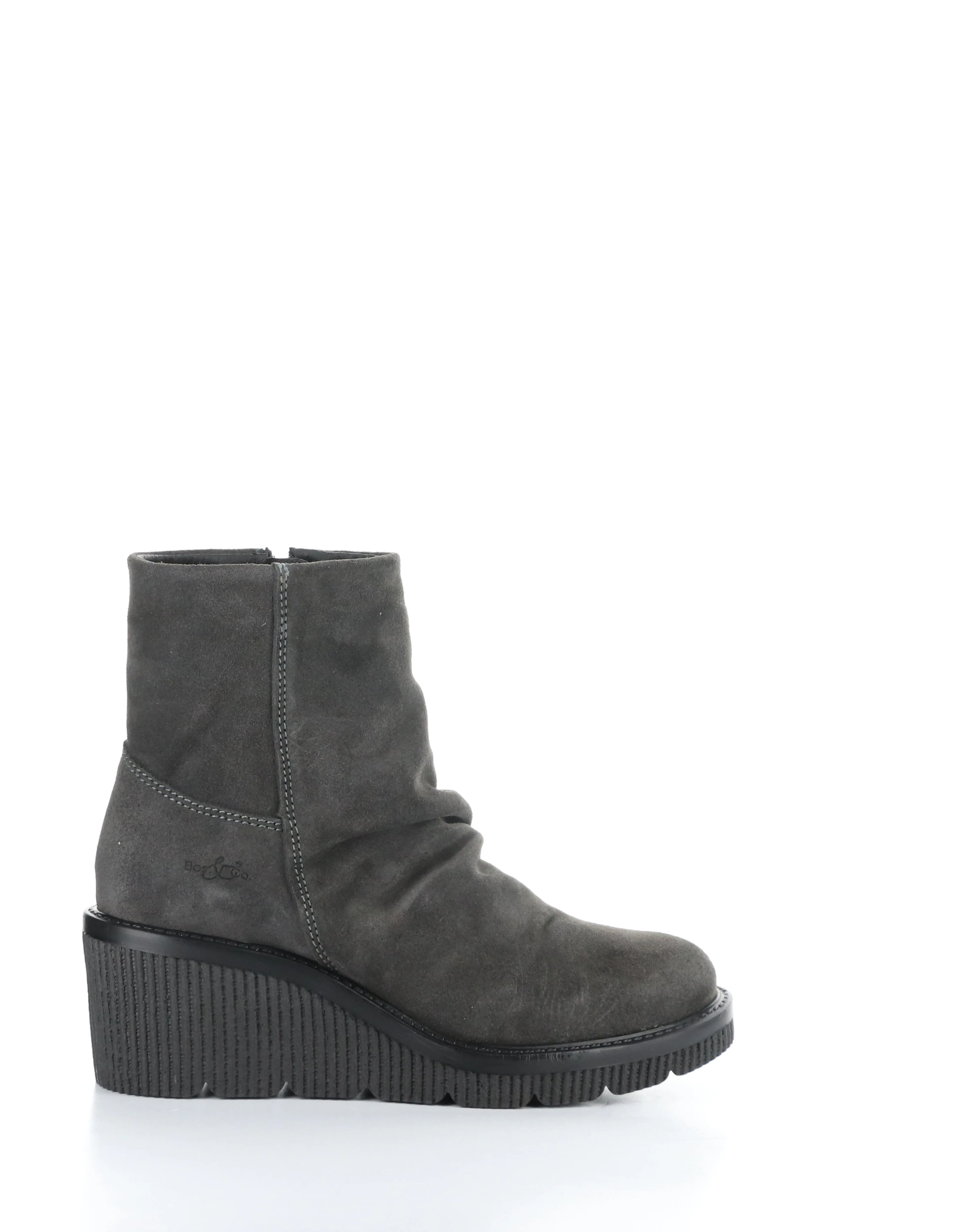 ALINA GREY Round Toe Boots