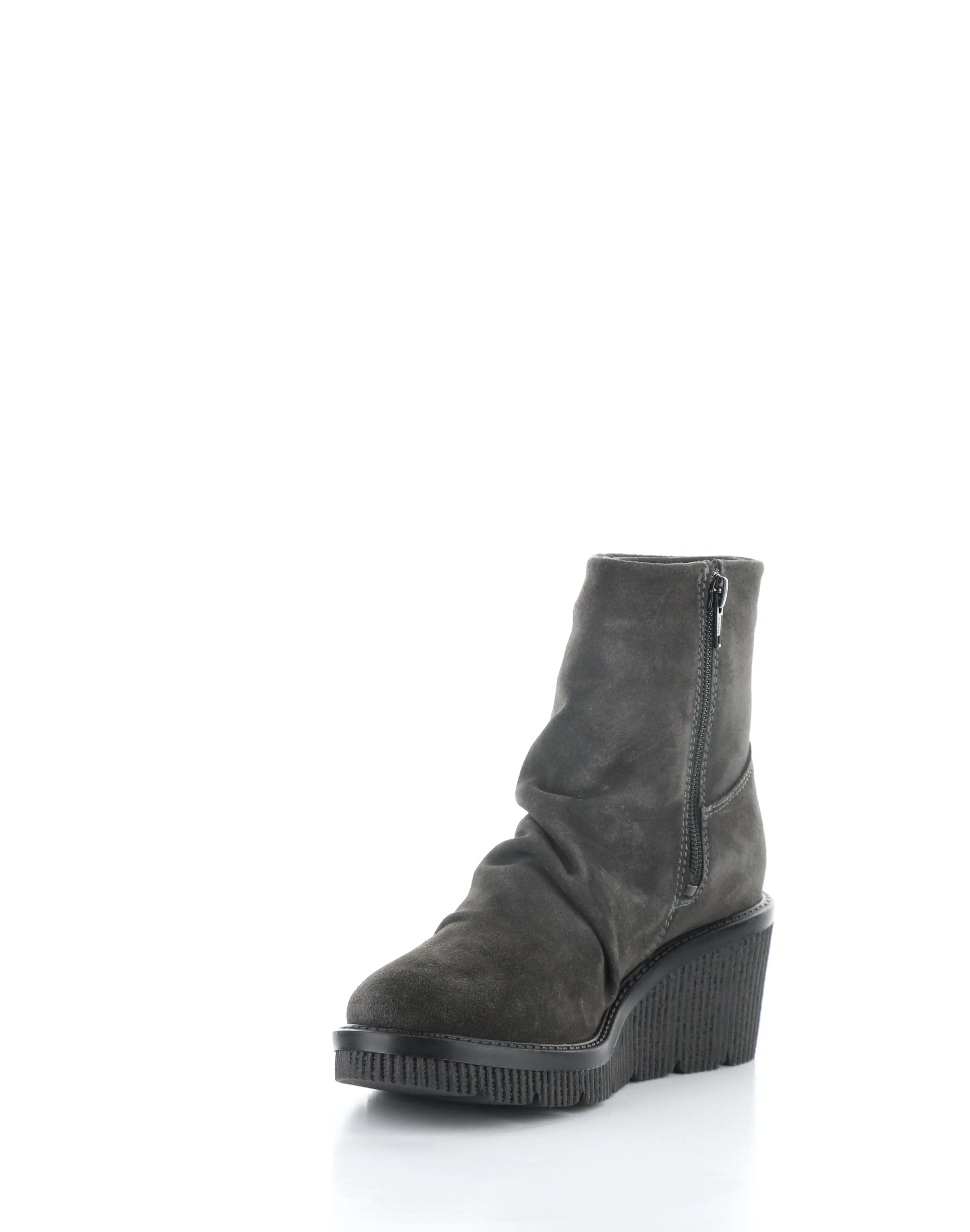 ALINA GREY Round Toe Boots