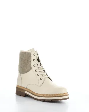 ASTRA CREAM/ZENO Round Toe Boots