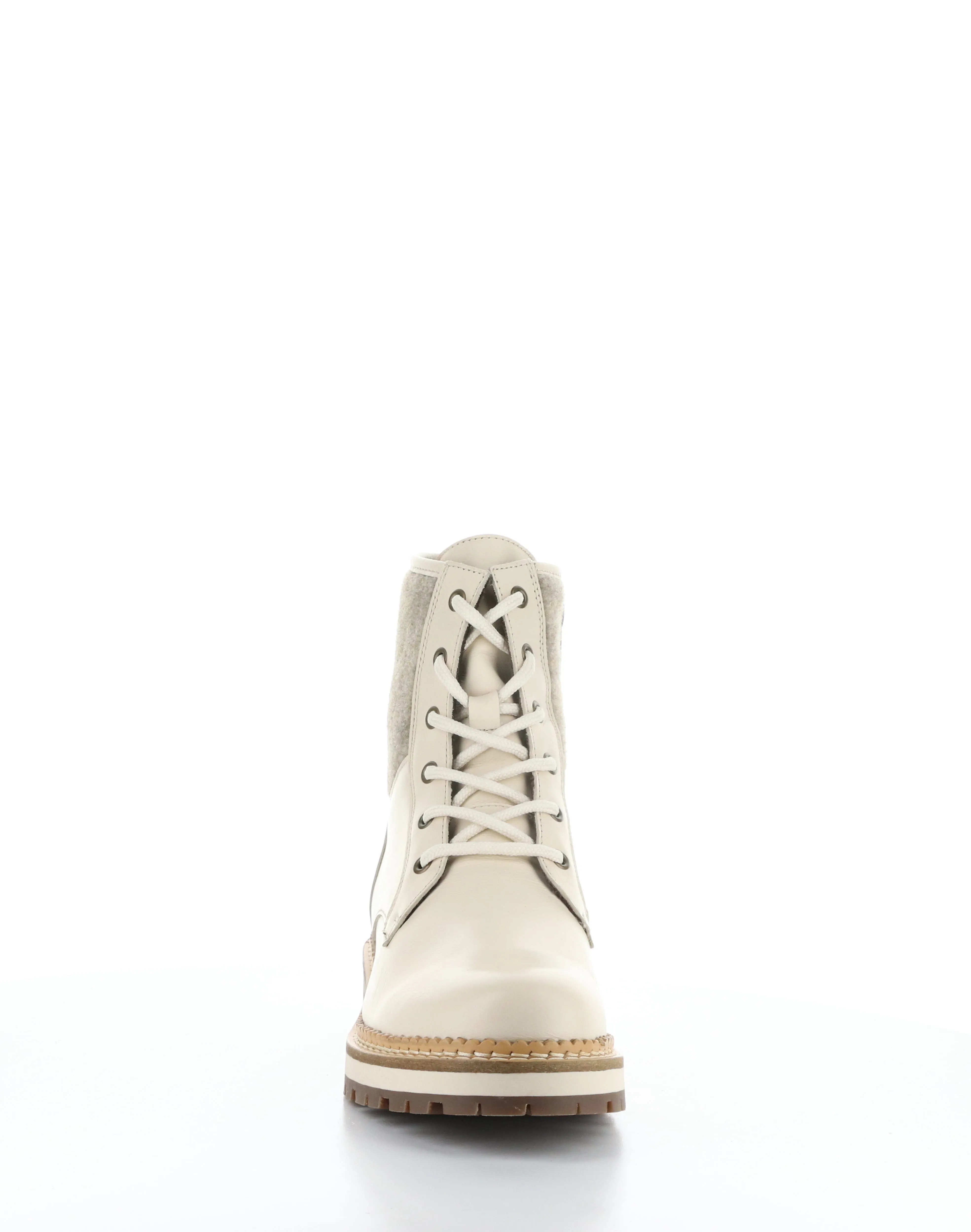ASTRA CREAM/ZENO Round Toe Boots