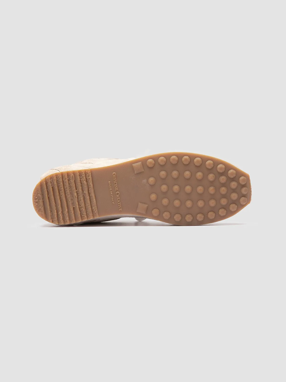 AWAY 101 - Ivory Suede Low Top Sneakers