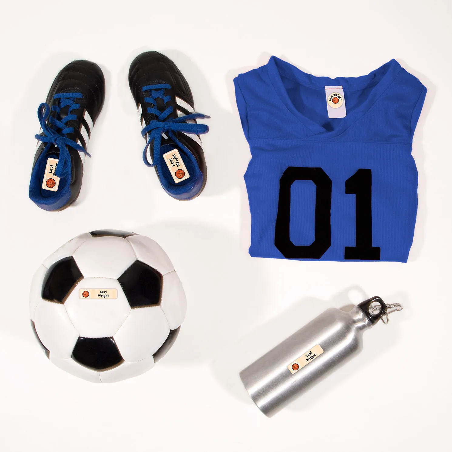 Basketball Sports Labels Pack