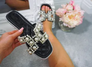 Black Pearl Sandals