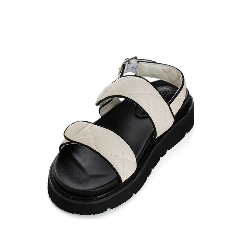 BX109-WHT Sandals - White