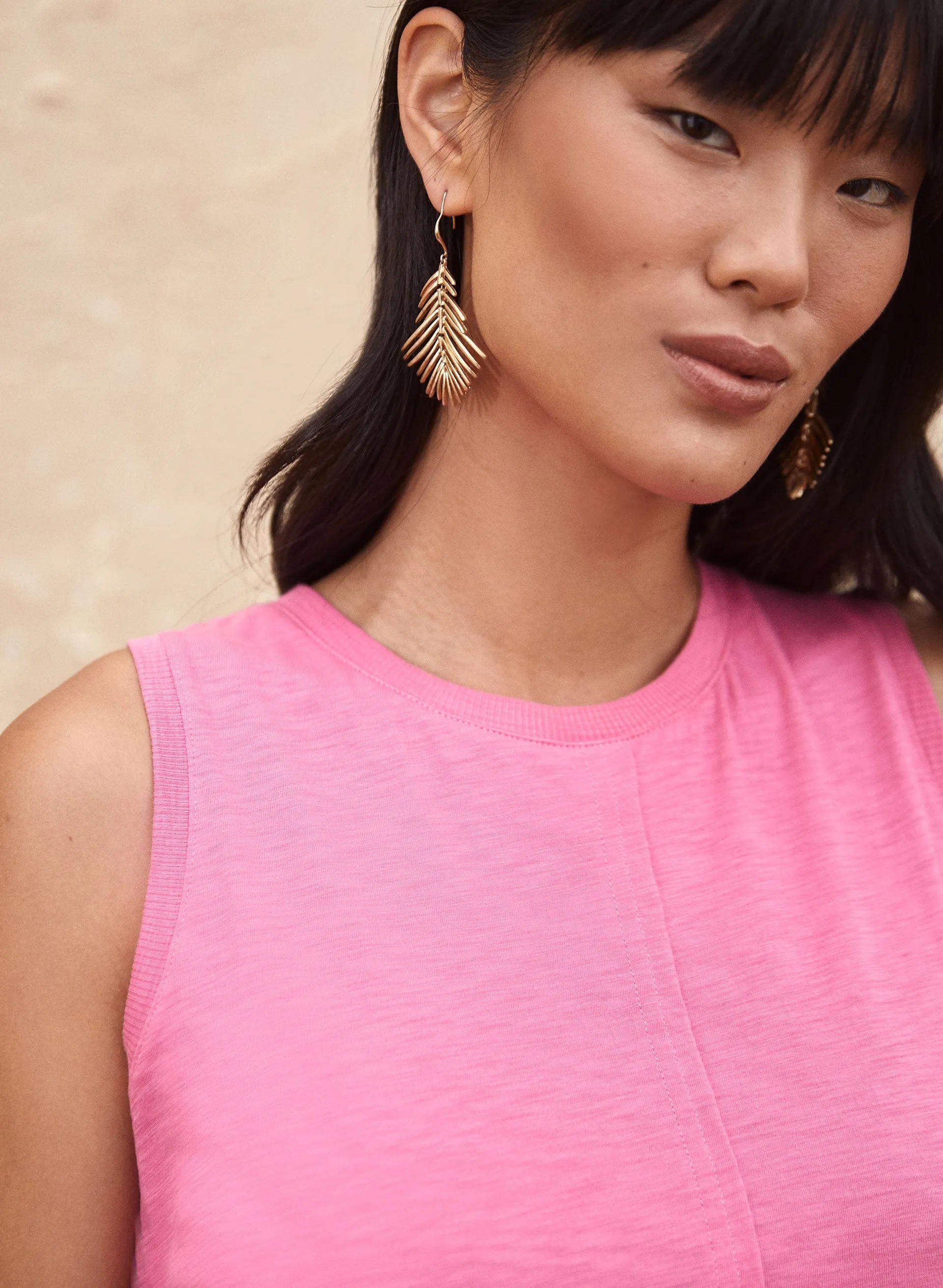 Charlie B - Sleeveless Pima Cotton Top
