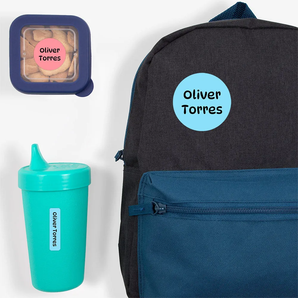Color Combos Preschool Labels Pack