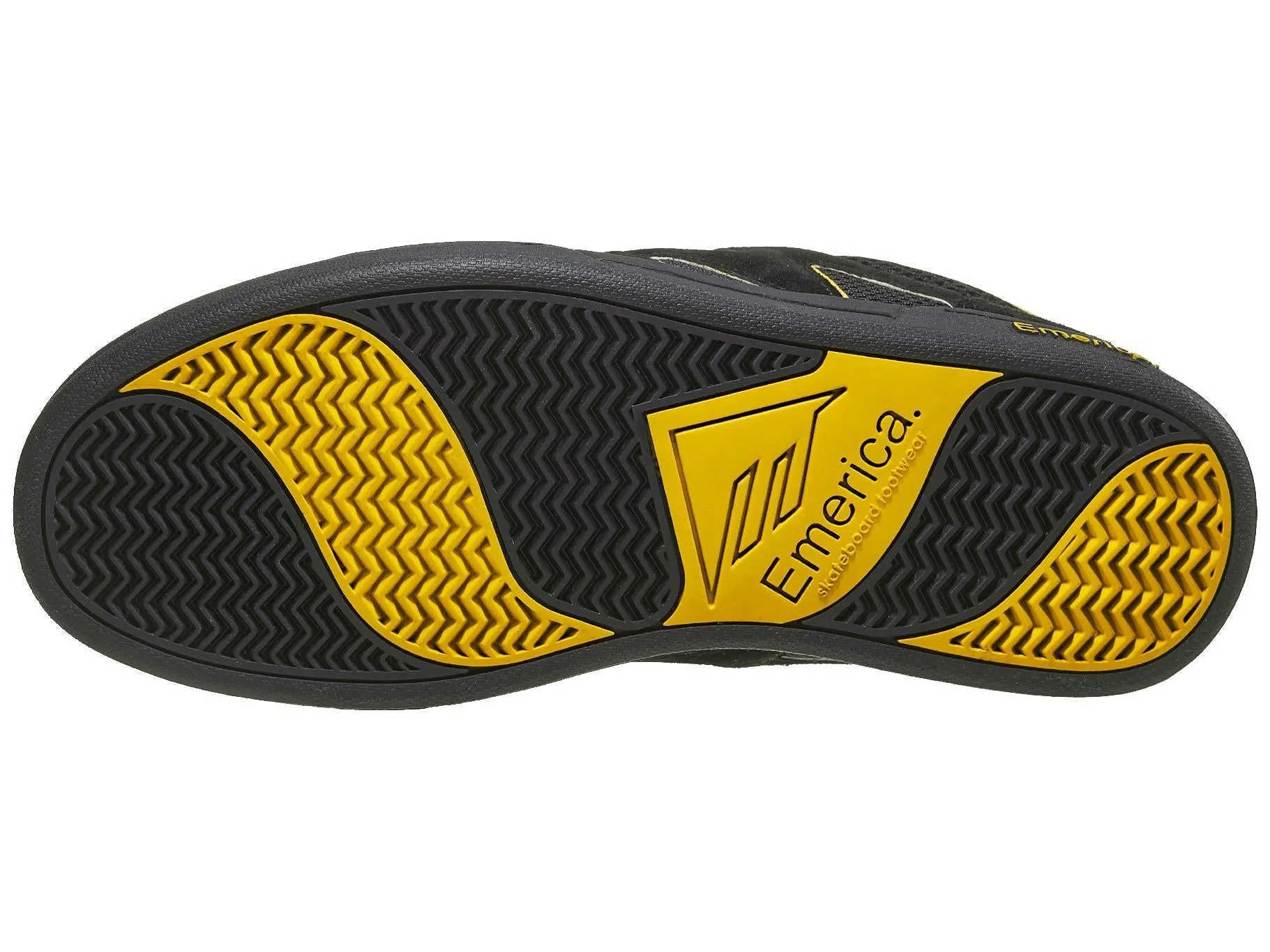 Emerica OG-1 Skateboarding Shoe - BLACK/YELLOW