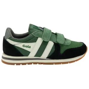 GOLA DAYTONA STRAP Vert Noir basket sneakers