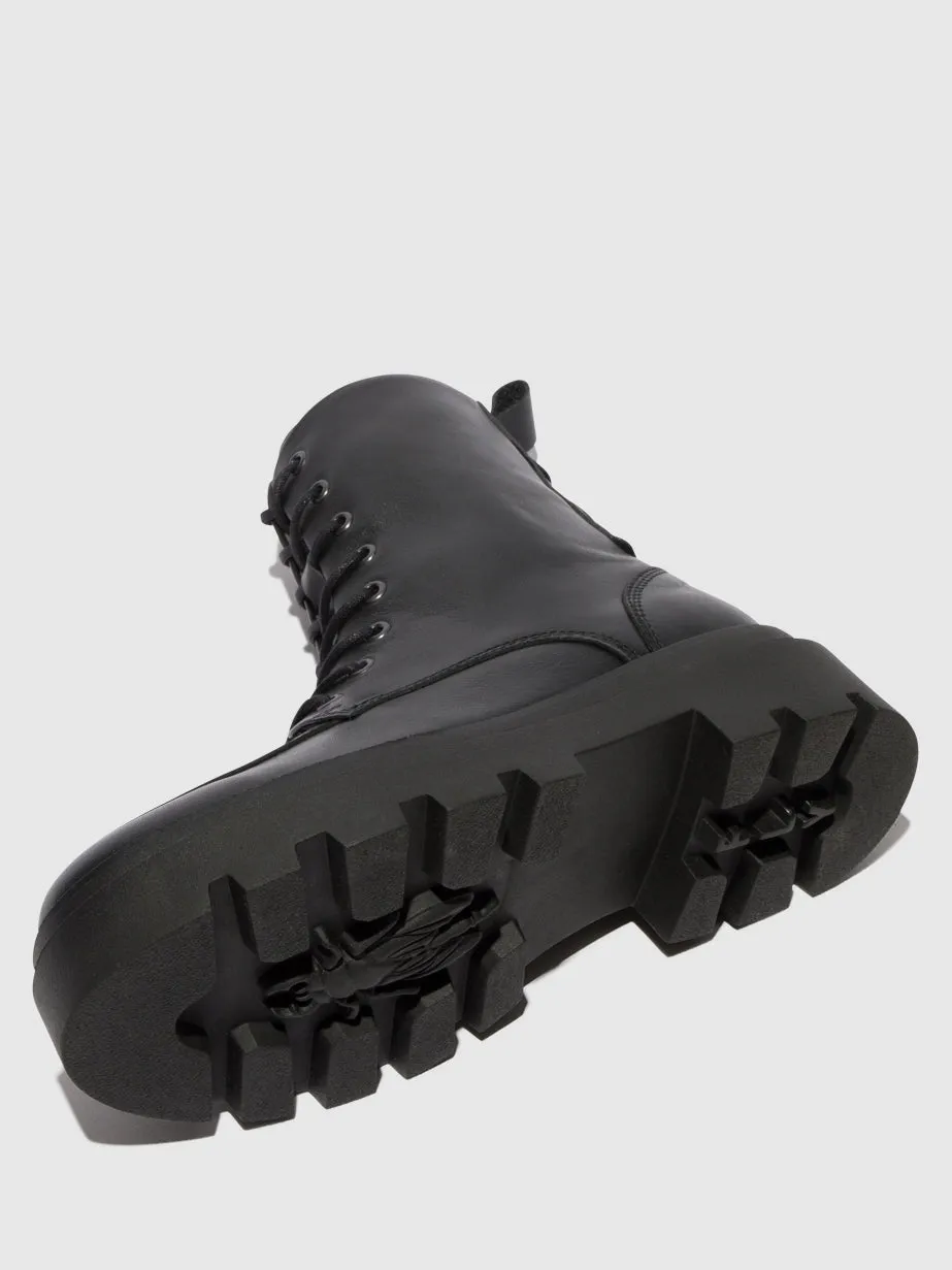Lace-up Ankle Boots JAYE878FLY BLACK