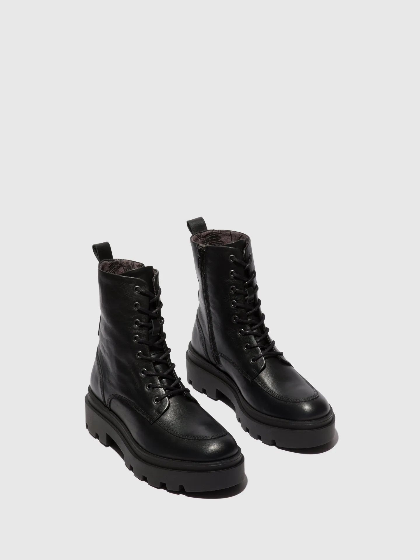 Lace-up Ankle Boots JAYE878FLY BLACK