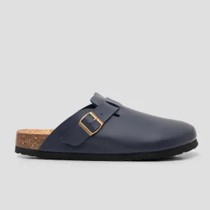 London Cork Sandal Navy