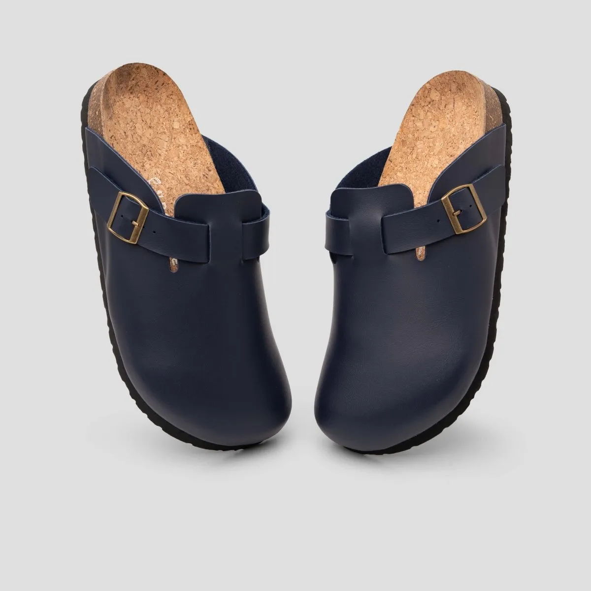 London Cork Sandal Navy
