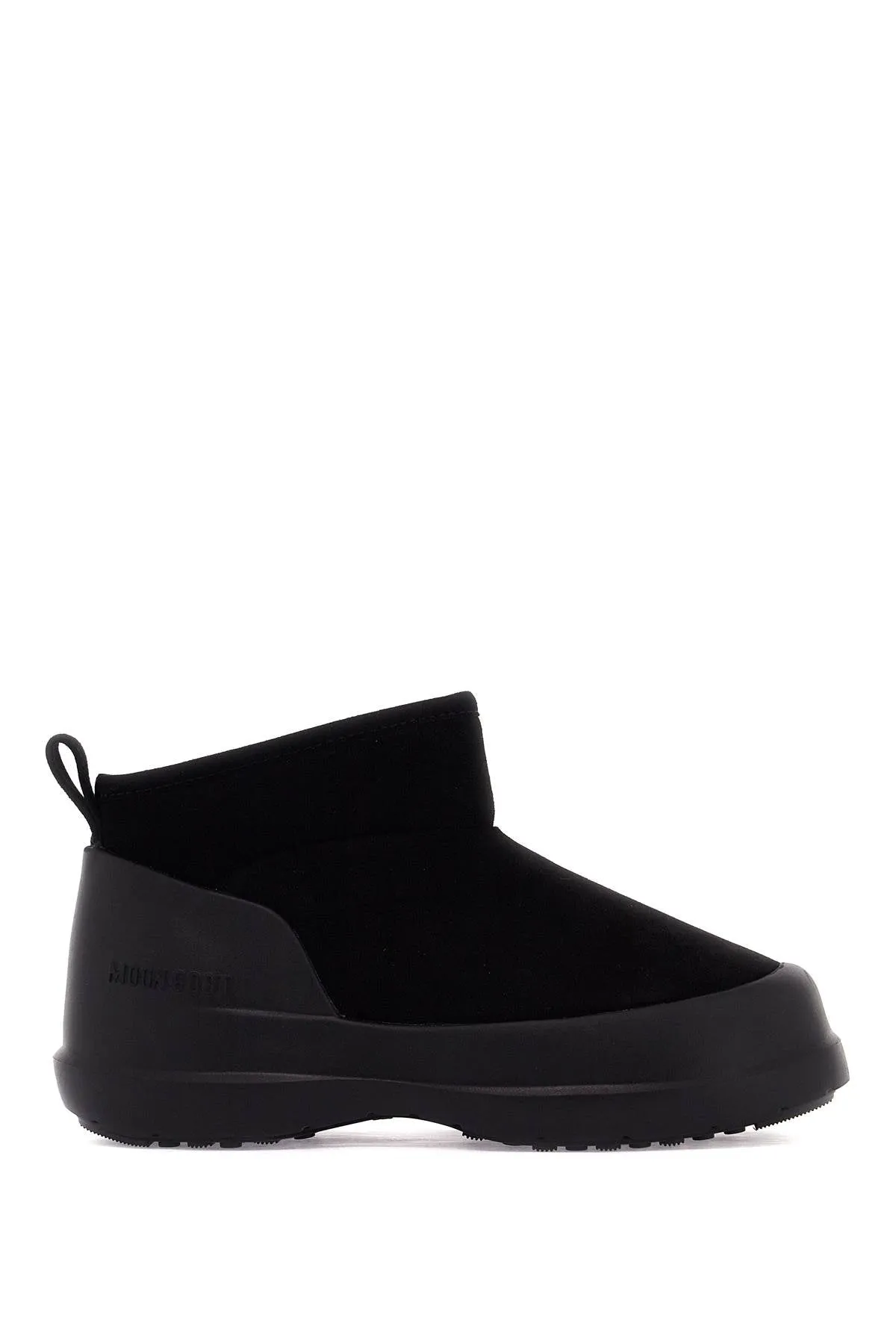 luna low suede leather ankle 80D2480040 BLACK