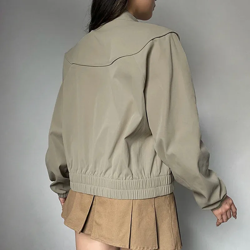 Luna Luxe Bomber Jacket