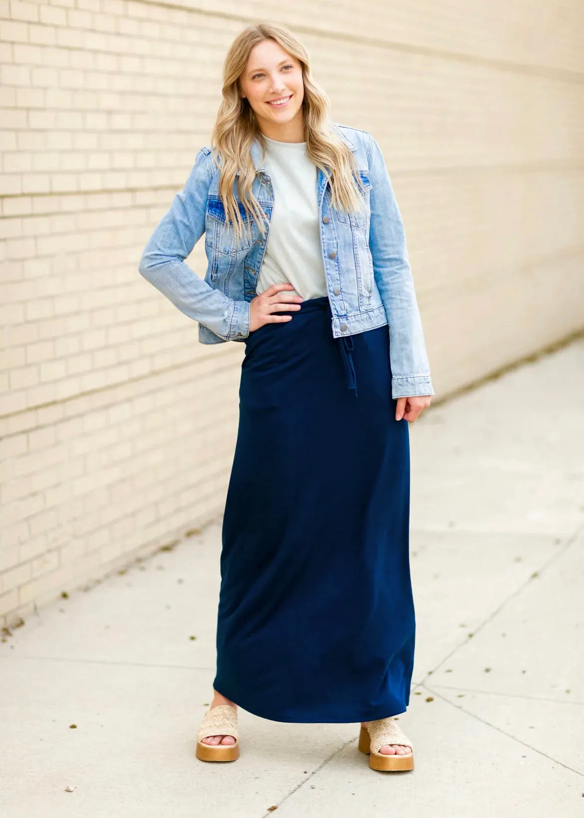 Maxi Skirt with Pockets