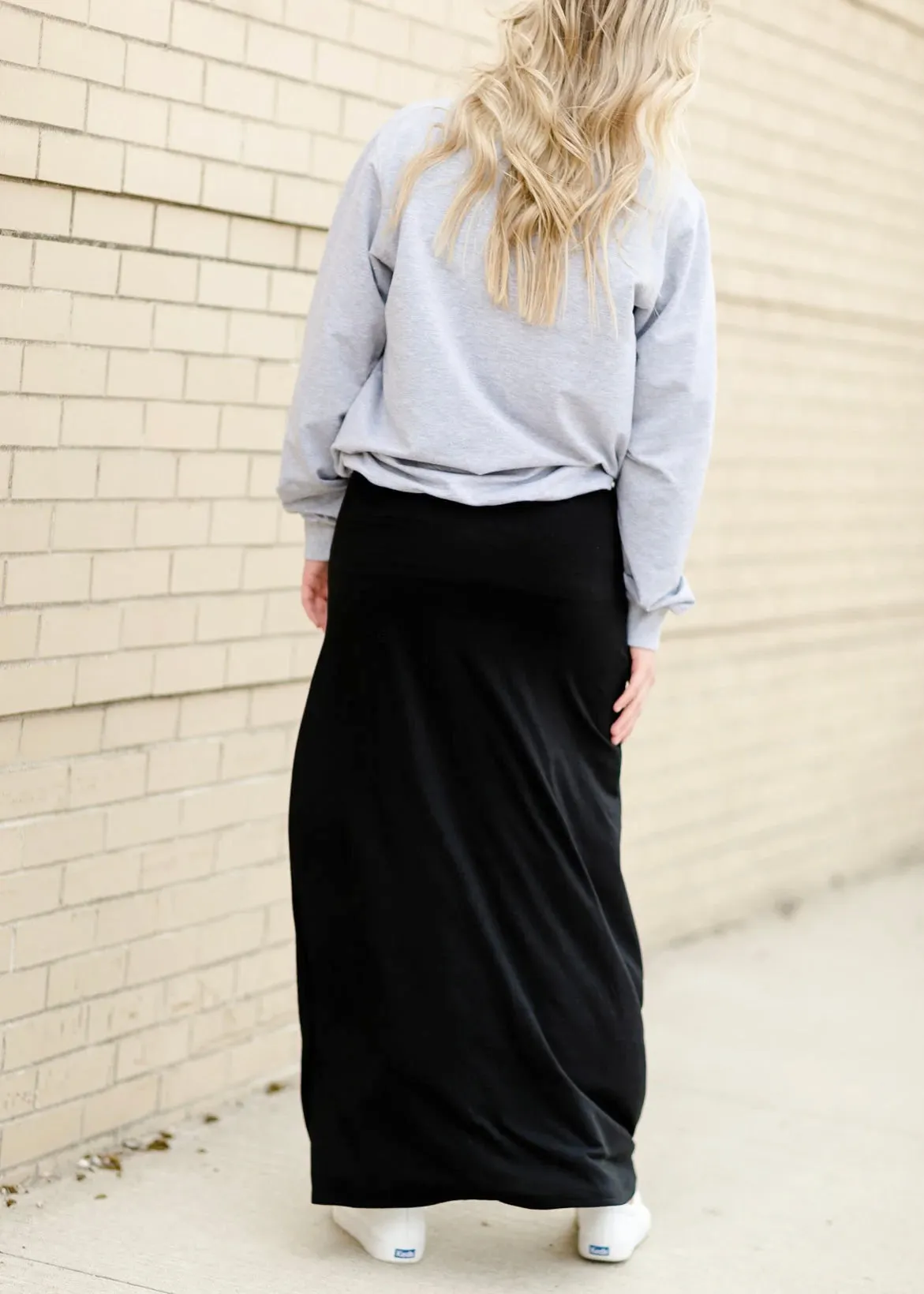 Maxi Skirt with Pockets