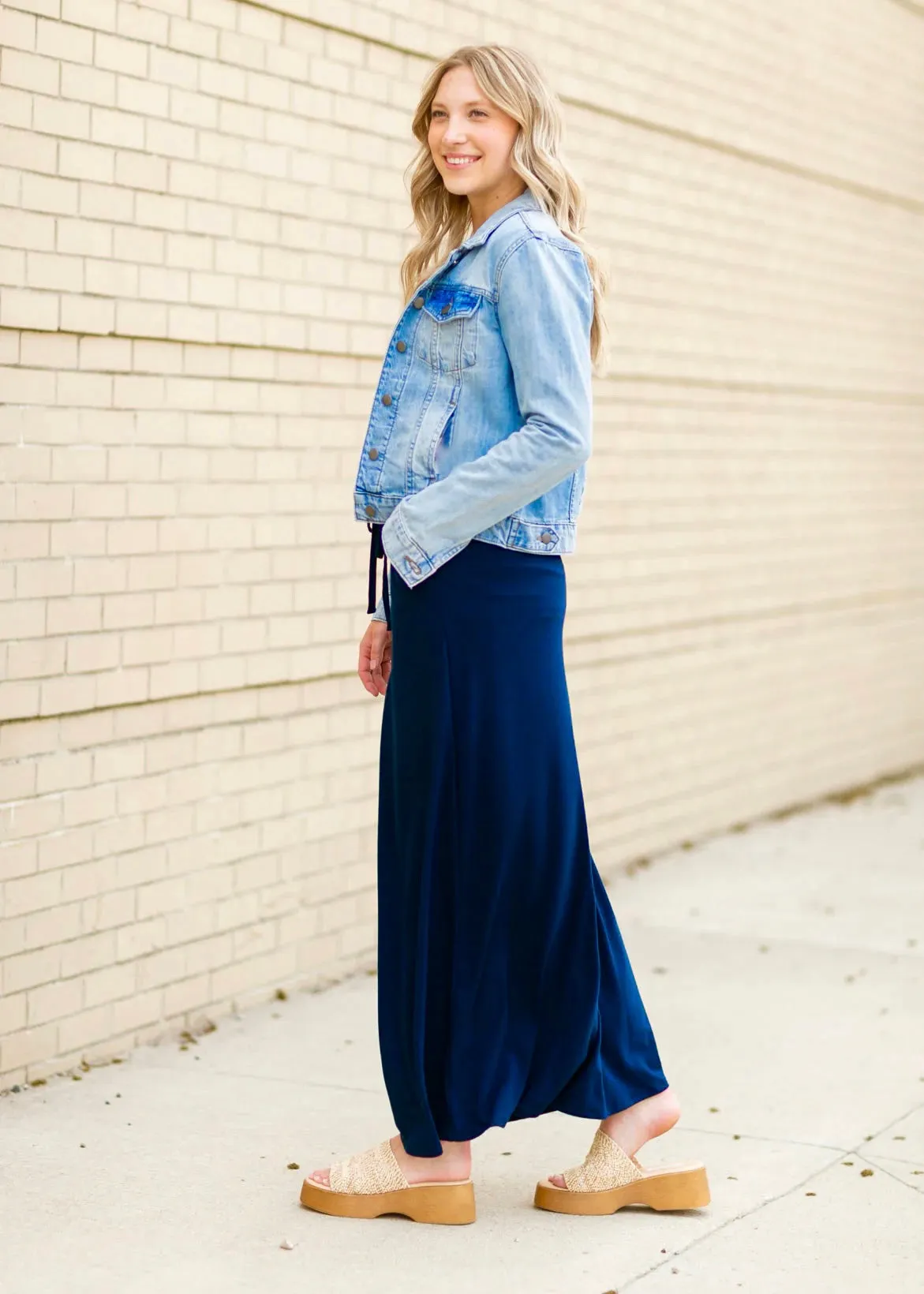Maxi Skirt with Pockets