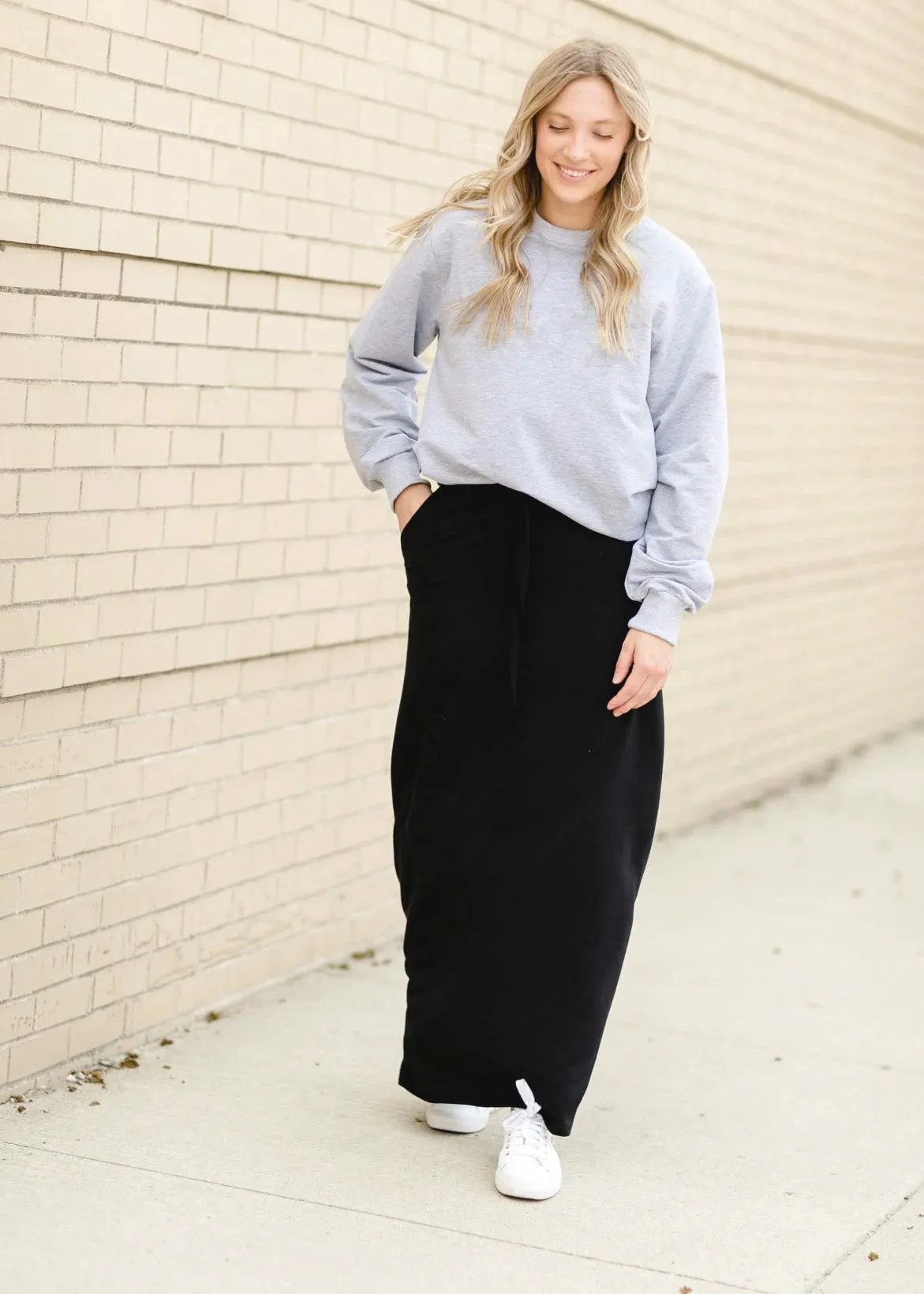 Maxi Skirt with Pockets