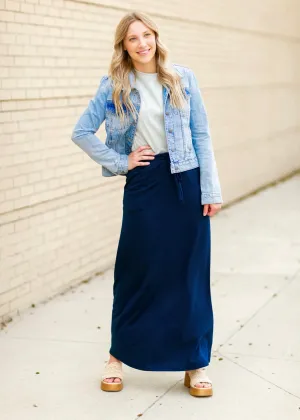 Maxi Skirt with Pockets