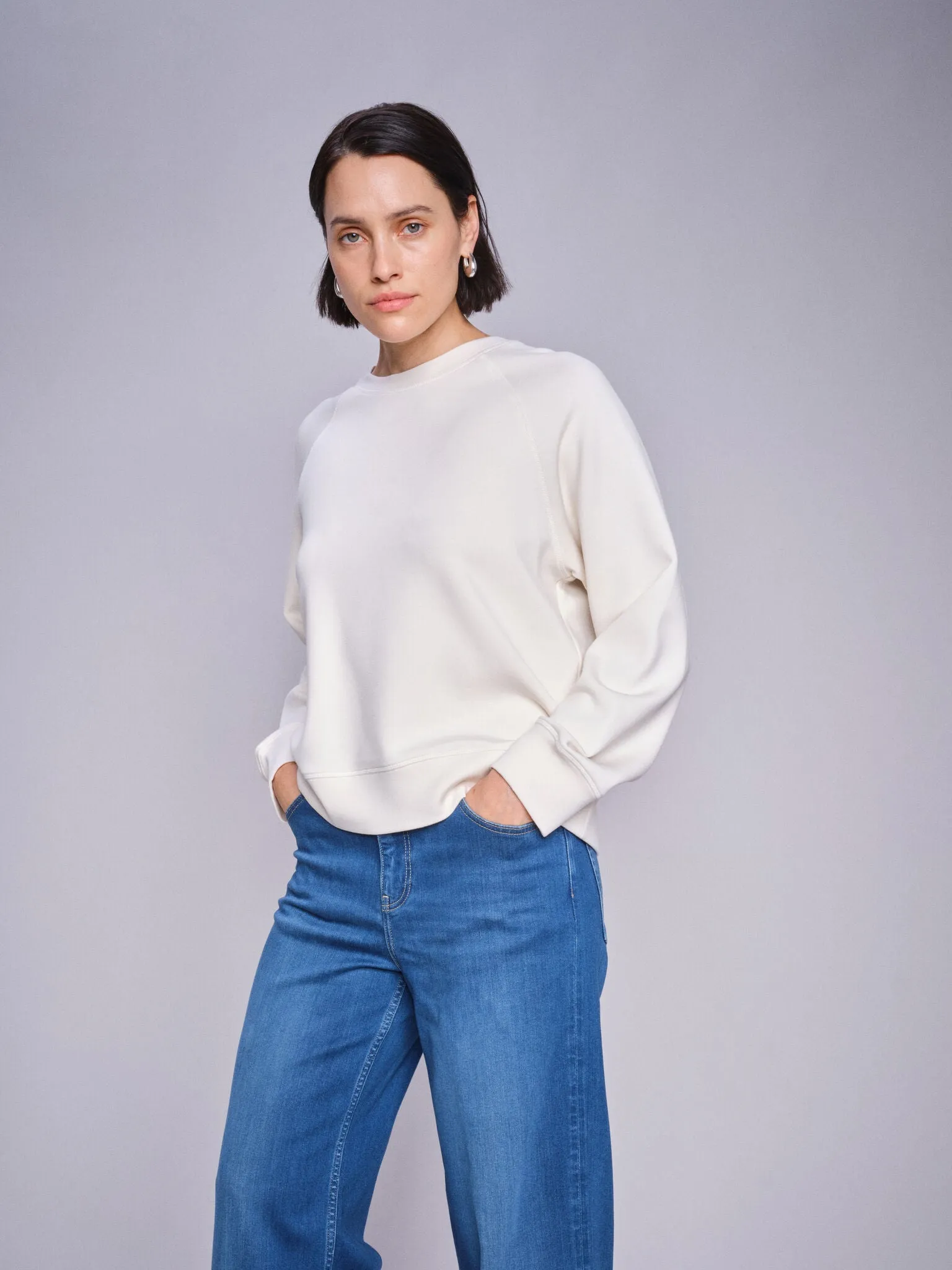 MMAbello O-LS Basic Sweatshirt