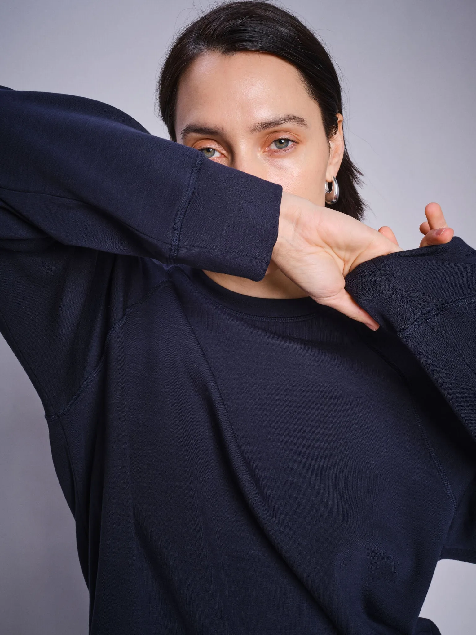 MMAbello O-LS Basic Sweatshirt