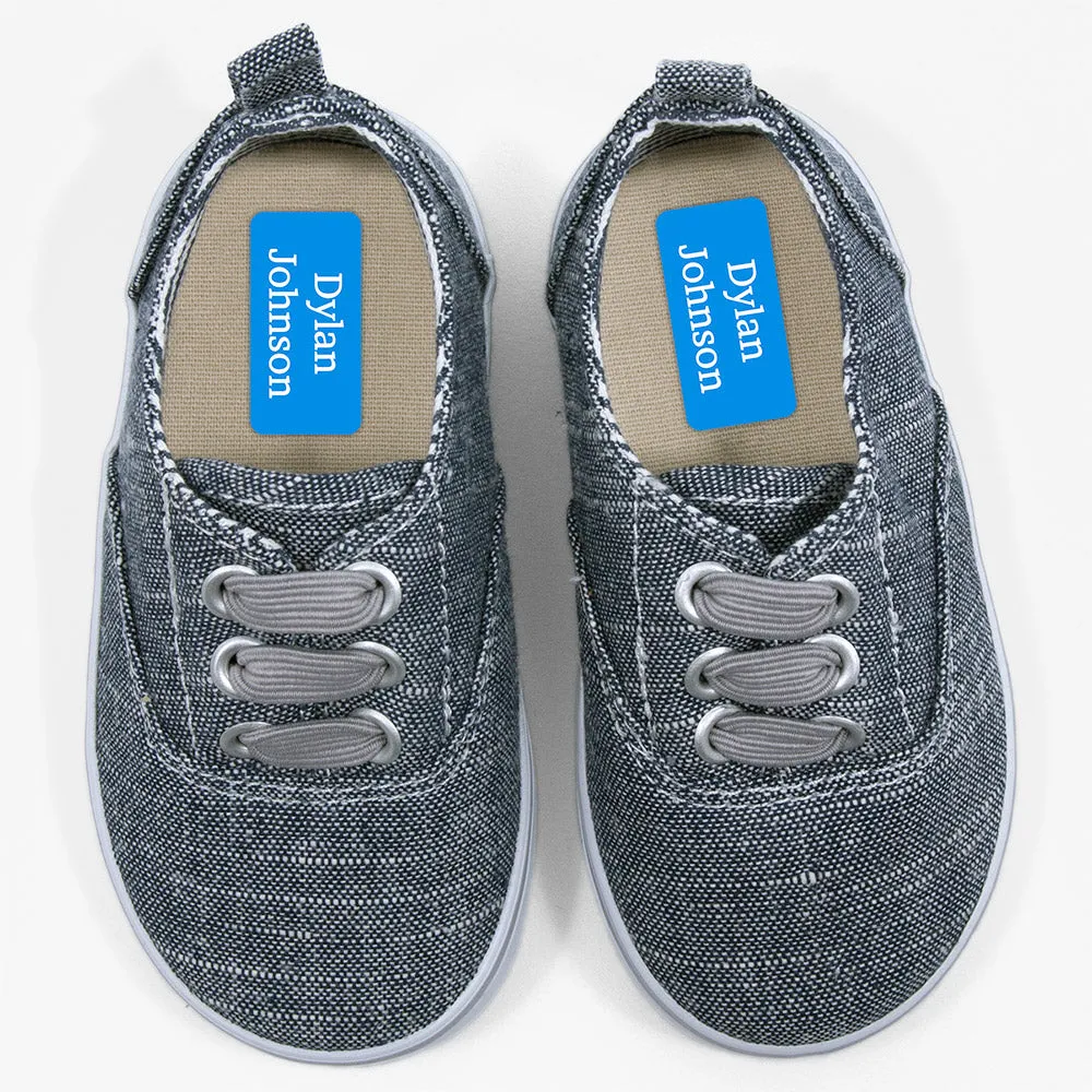 One Color Shoe Labels