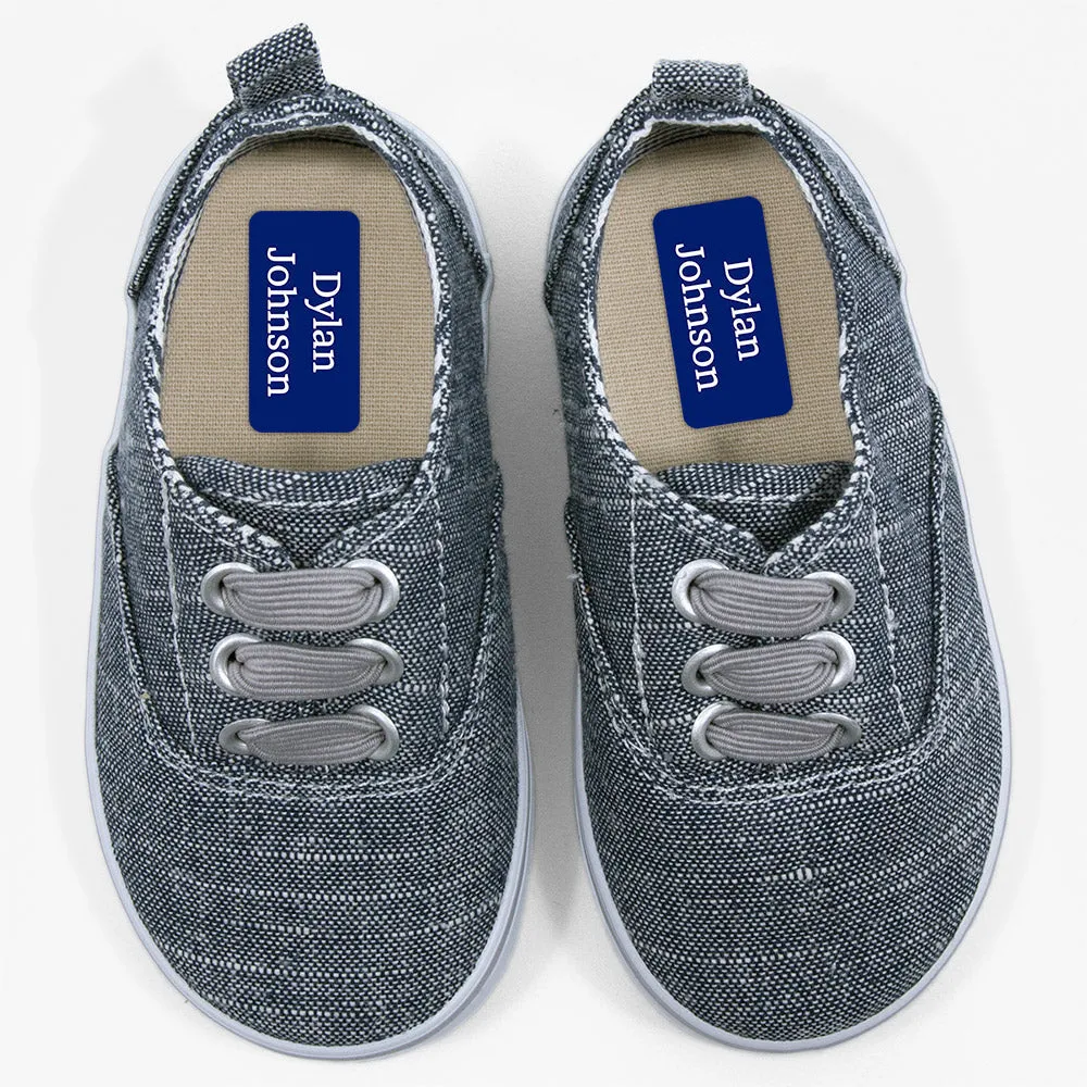 One Color Shoe Labels