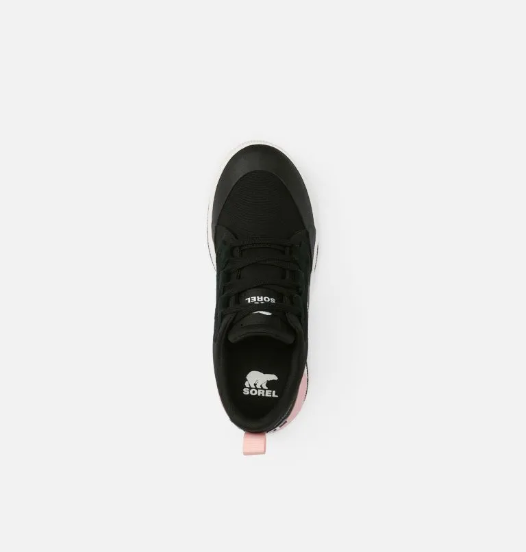 Out N About III Low Canvas Sneaker - Black, Vintage Pink