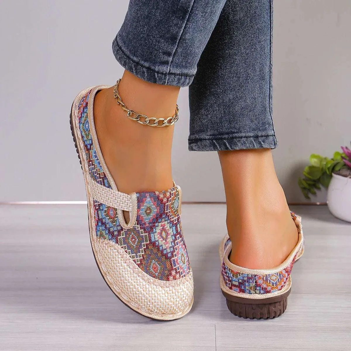 Panama Weave Slip-On