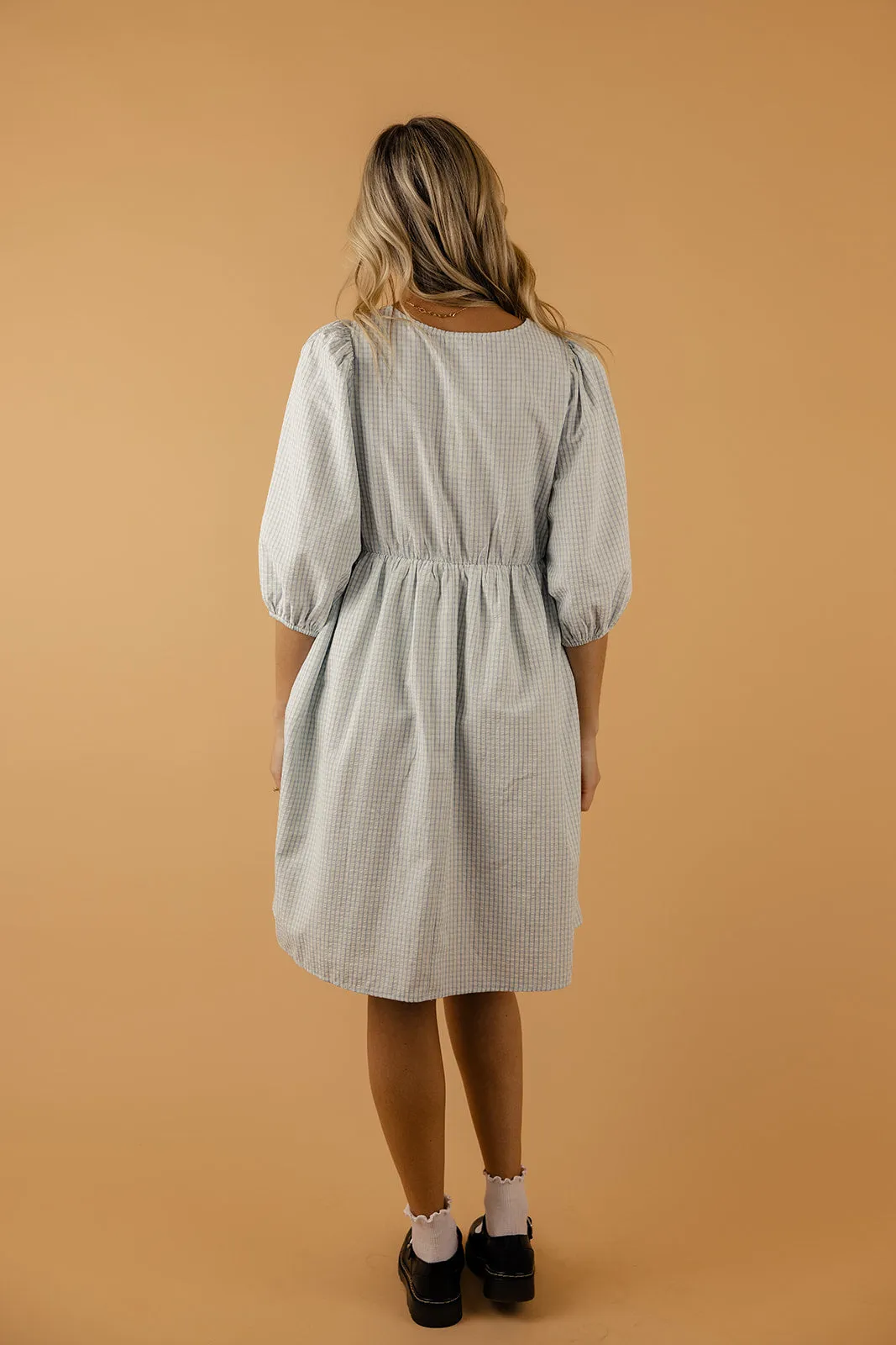 Pouring Rain Tie Dress
