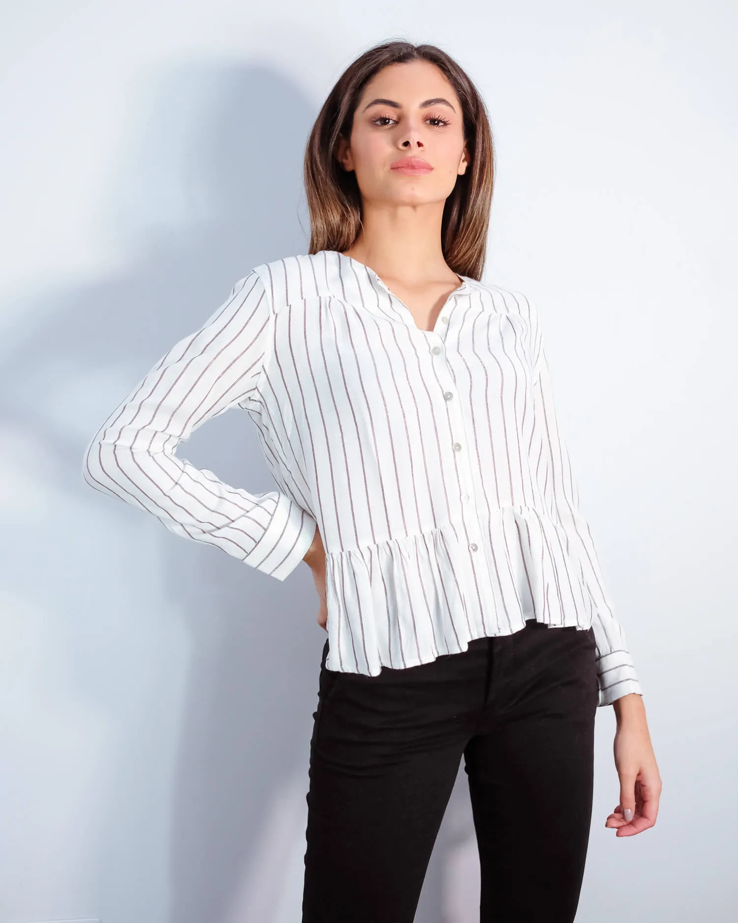R Ruby in san marino stripe