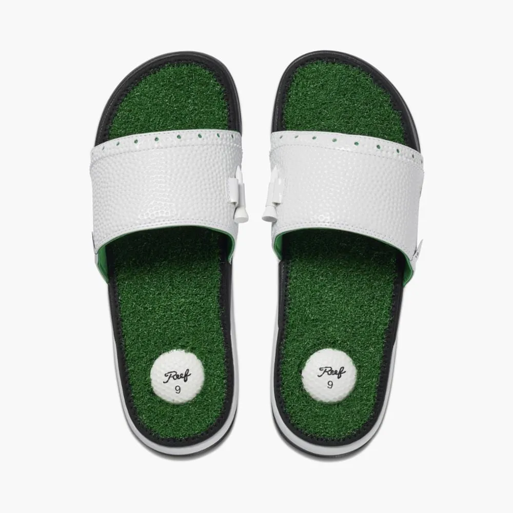 Reef Men's Mulligan Slide Sandals- Green