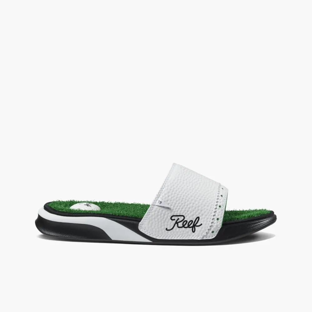 Reef Men's Mulligan Slide Sandals- Green