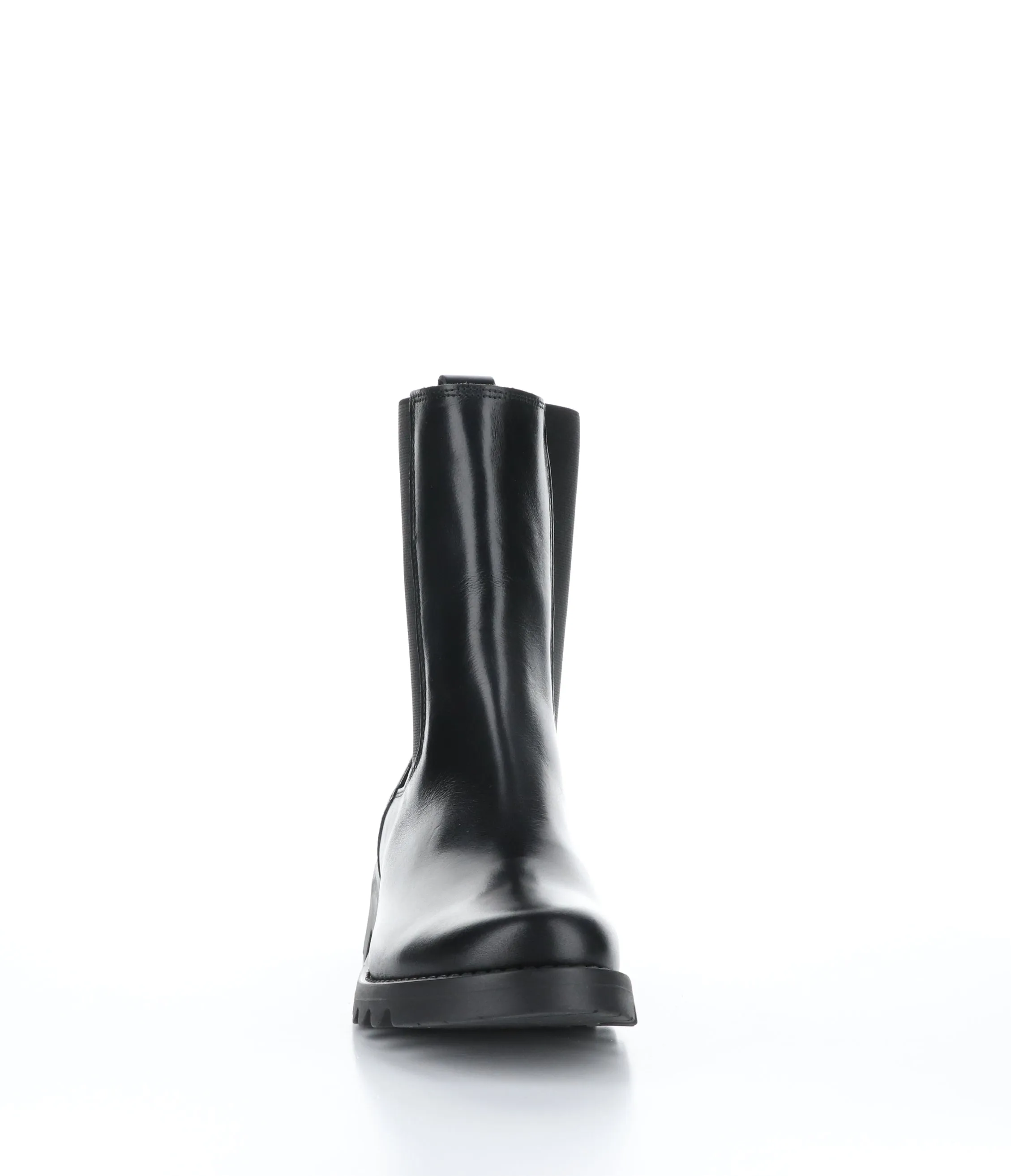 REIN795FLY Black Round Toe Boots