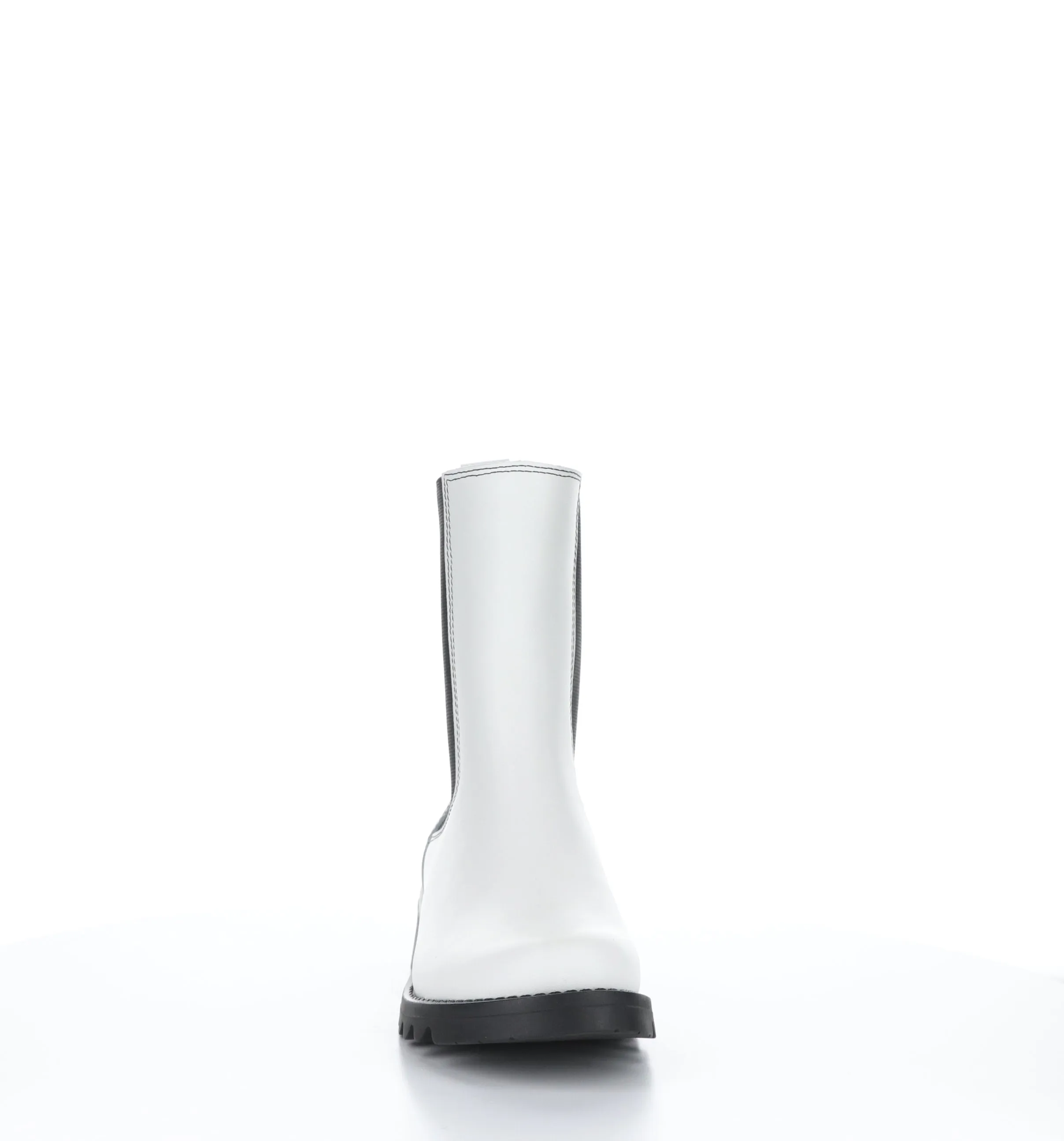 REIN795FLY Off White Round Toe Boots