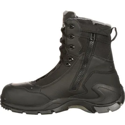 Rockys 1st Med Carbon Fiber Toe Puncture-Resistant Side-Zip Waterproof Duty Boot - FQ0911113