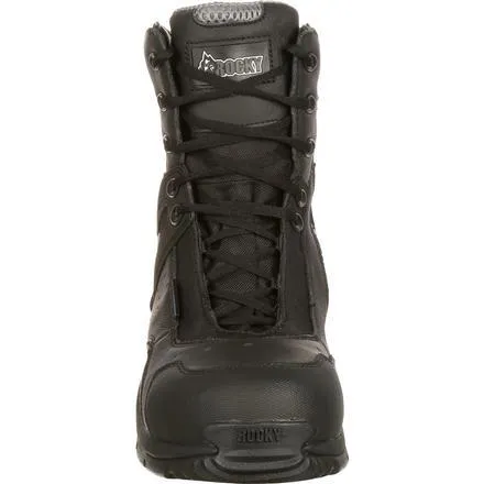 Rockys 1st Med Carbon Fiber Toe Puncture-Resistant Side-Zip Waterproof Duty Boot - FQ0911113