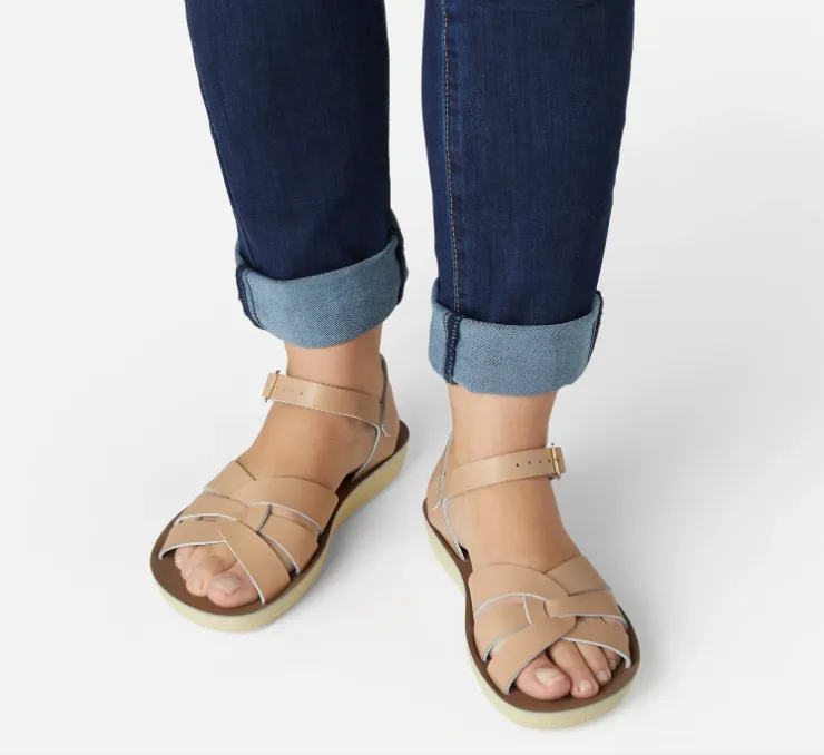 Salt Water Ladies Sandal - Swimmer Latte