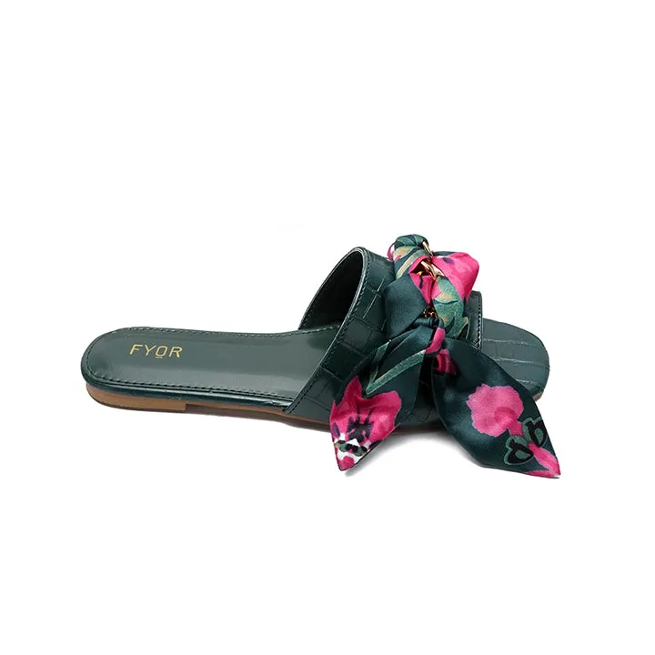 Scarf Braided Flat Sandal MY 231