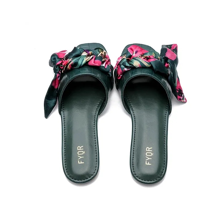 Scarf Braided Flat Sandal MY 231