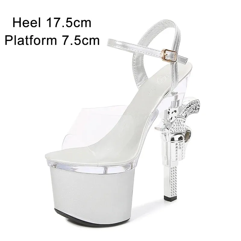 Skyline Glimmer Pump Sandals