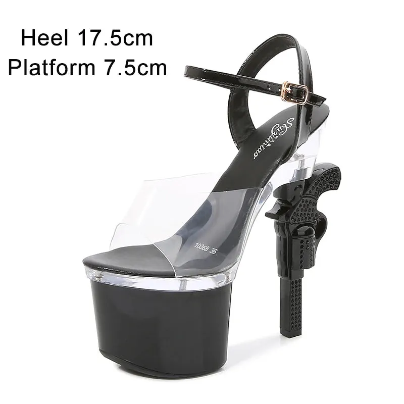 Skyline Glimmer Pump Sandals