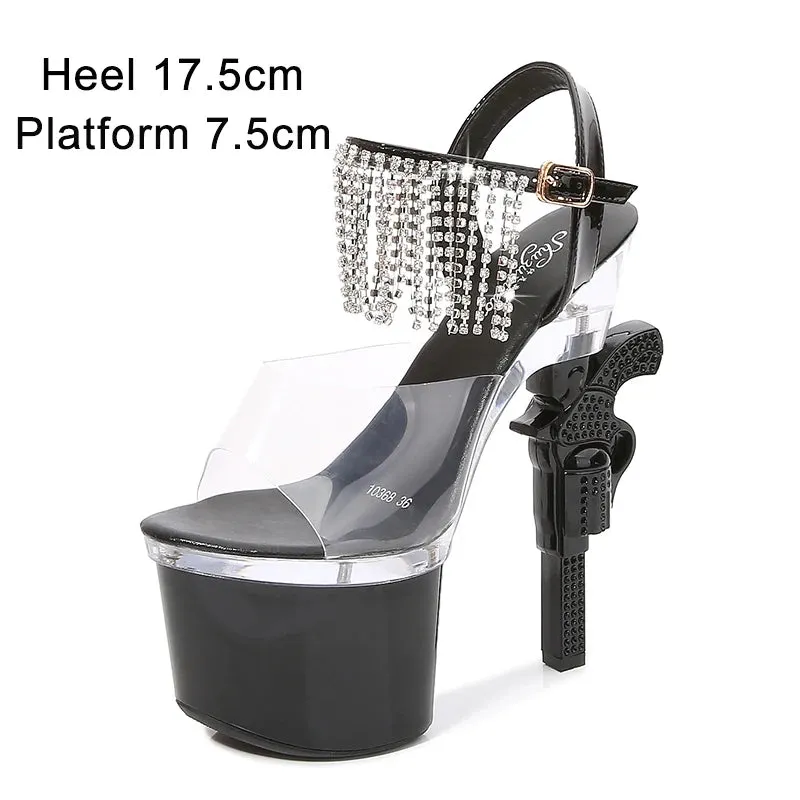 Skyline Glimmer Pump Sandals