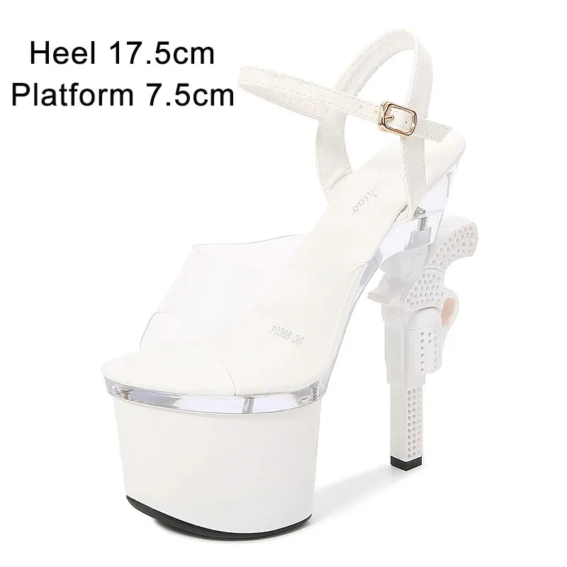 Skyline Glimmer Pump Sandals